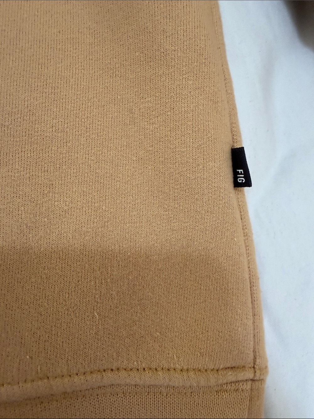 FIGS  Crewneck Sweatshirt in Camel/Nursing scrubs - Picture 4 of 6